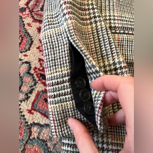 J Crew Sommerset blazer in glen plaid English wool— Women’s 00 - Picture 7 of 14